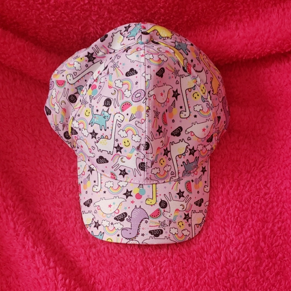 Colorful Dinosaur Print Cap - Picture 2 of 5